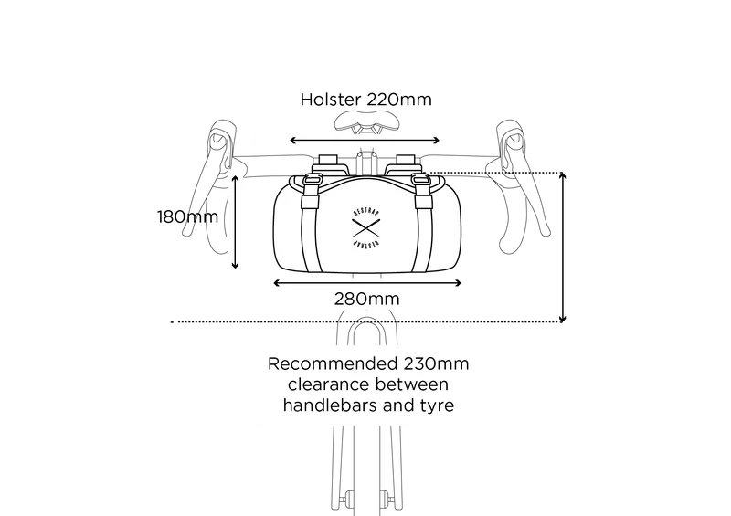 Race Bar Bag - Drop Bar
