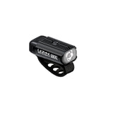Lezyne Hecto Drive 500XL Frontlicht — Ansicht von der Seite mit Kühlrippen