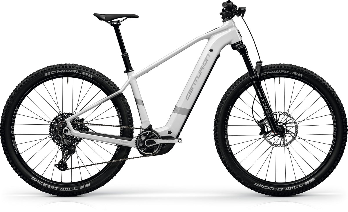 Centurion Backfire R1000 E-Mountainbike in Wolkenweiß